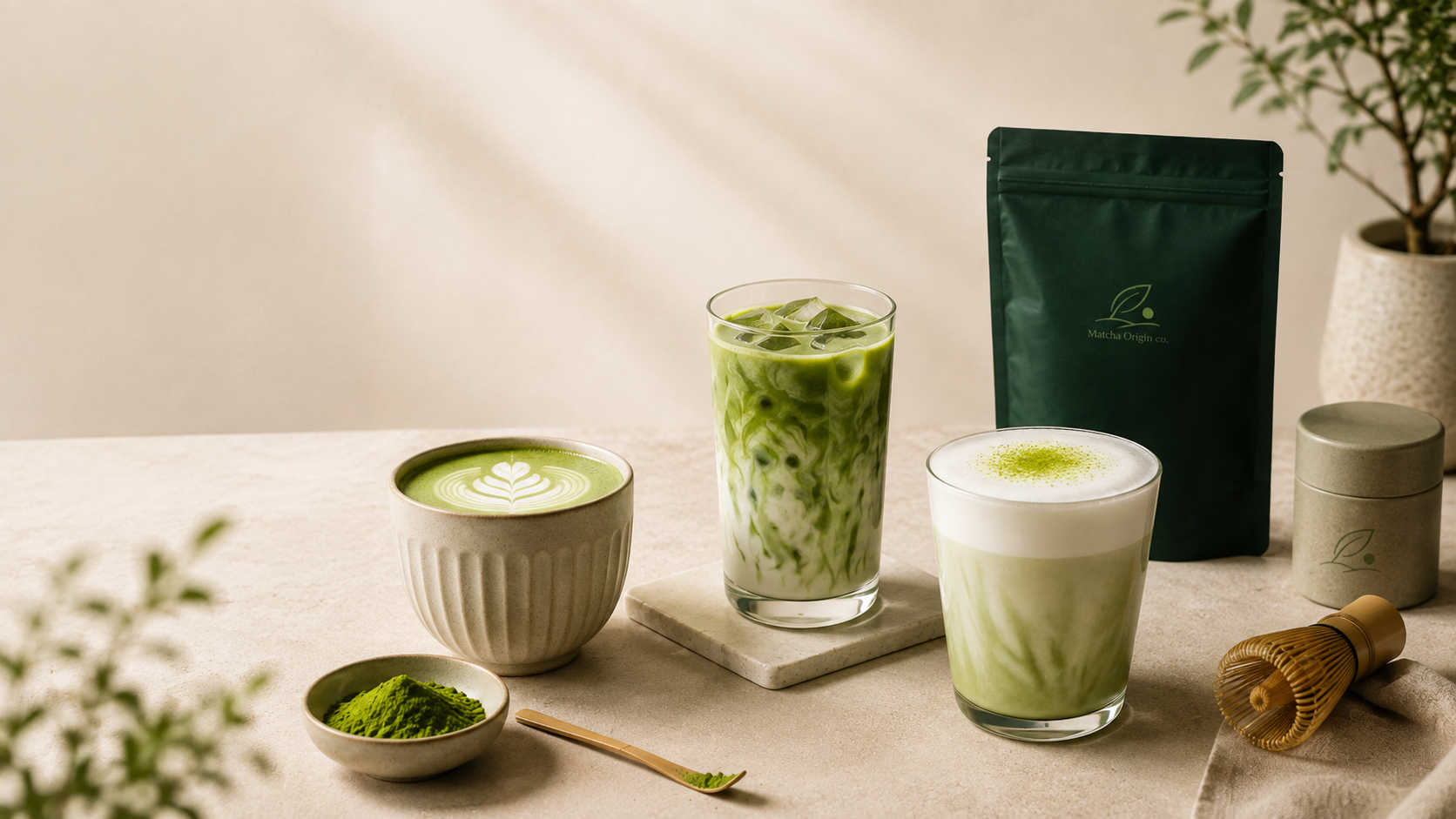 Matcha for lattes and café drinks