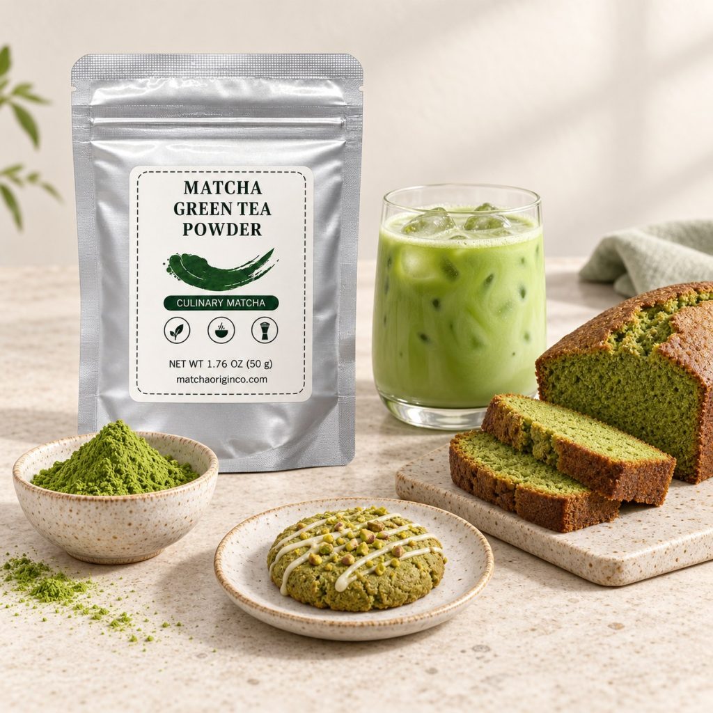 Mixed Formula Color for Culinary Matcha Powder for Baking & Food Manufacturing
