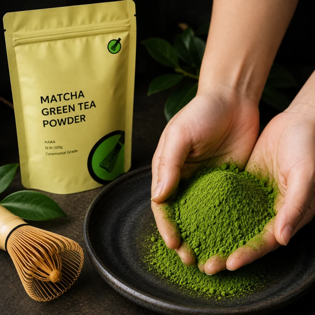 Color in Milk for Barista Matcha Powder for Lattes & Café Drinks