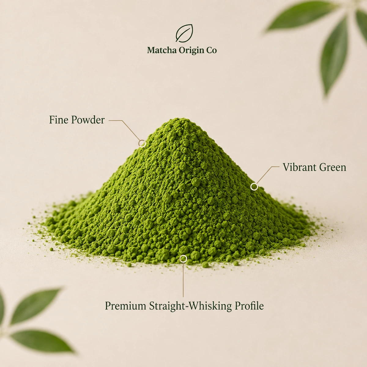 Ceremonial matcha profile evaluation