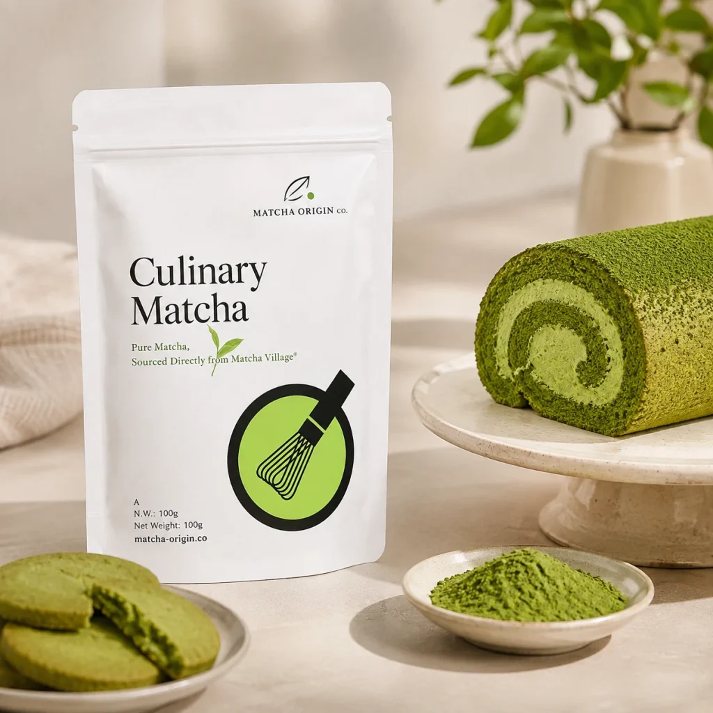 Finished Product for Everyday Culinary Matcha Powder for Baking & Drinks