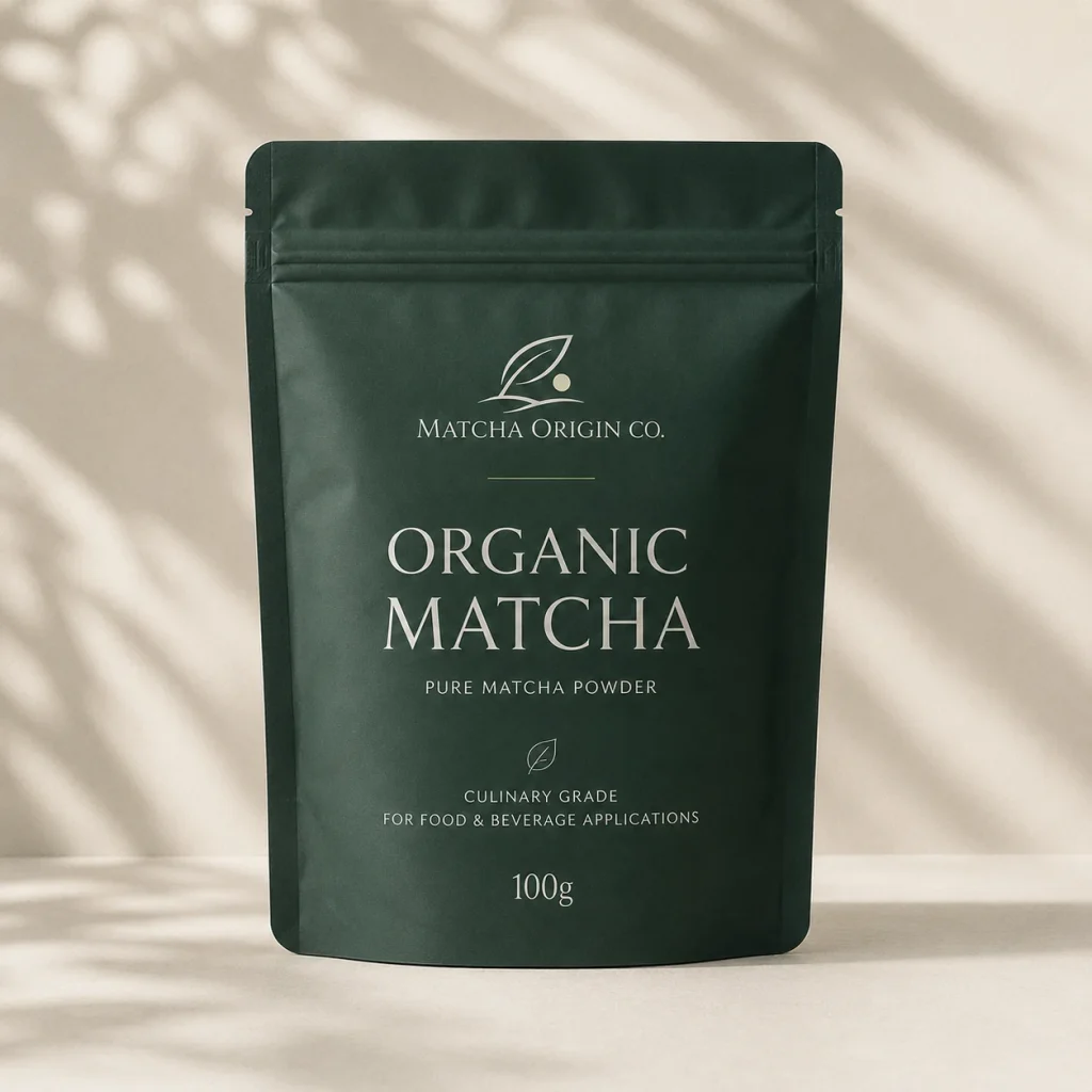 Processed / Baked Color for Organic Matcha Powder for Food & Beverage Applications