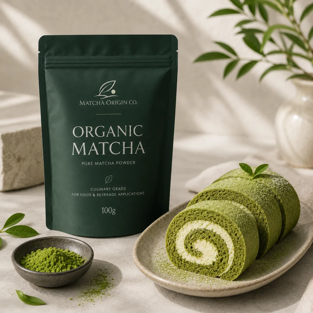 Mixed Formula Color for Organic Matcha Powder for Food & Beverage Applications