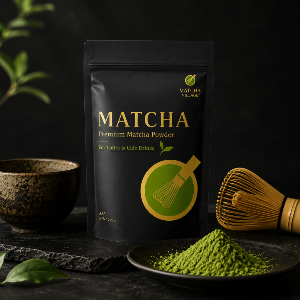 Finished Latte for Barista Matcha Powder for Lattes & Café Drinks