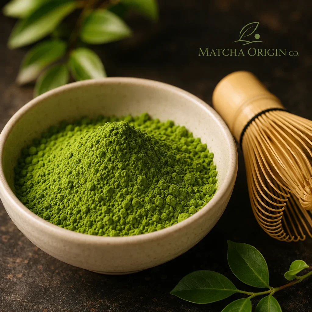 Processed / Baked Color for Premium Culinary Matcha Powder for Baking, Desserts & Beverages